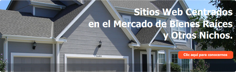 Sitios Web Centrados en el Mercado de Bienes Ra&iacute;ces y Otros Nichos.